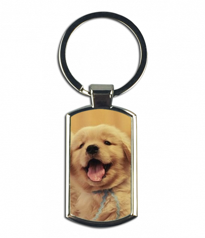 พวงกุญแจ สกรีนรูปหมาน่ารัก Cute Dog